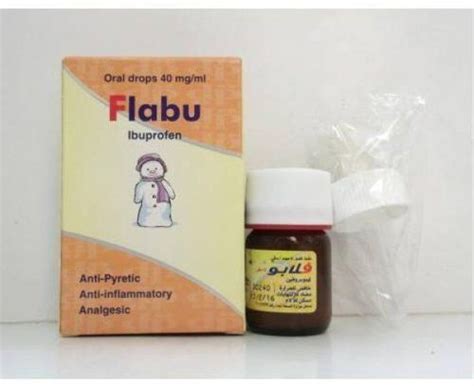 flabu 40mg/ml oral drops. 15 ml