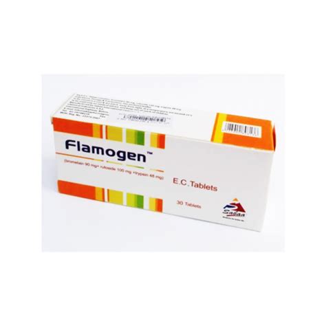 سعر دواء flamogen 30 enteric coated tabs.