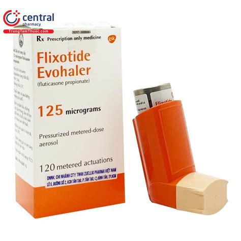 flixotide evohaler 125mcg/actuation inhaler