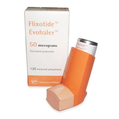 flixotide evohaler 50mcg/actuation inhaler