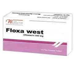 floxa west 300mg 14 f.c.tab.