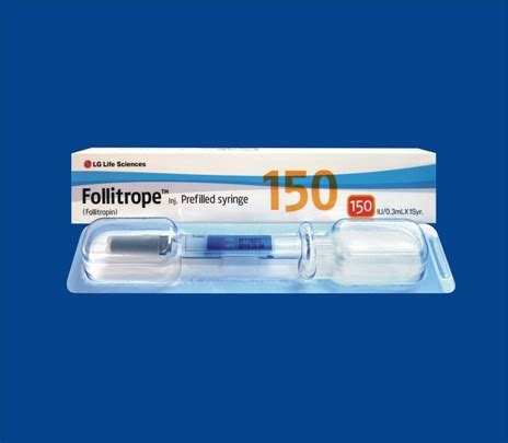 follitrope 150 i.u. prefilled syringe
