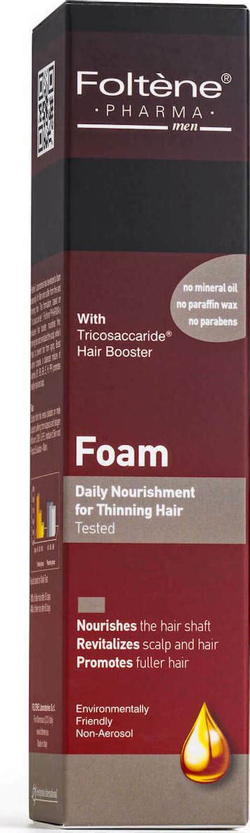 foltene men foam anti-hair loss 70ml