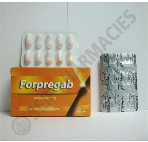 forpregab 75 mg 30 caps.