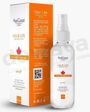 four lite lightening lotion 50+ spf 100 gm