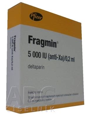 fragmin 5000 i.u./0.2 ml 10 prefilled syringe