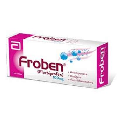 سعر دواء froben 100mg 16 tab.