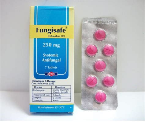 fungisafe 250mg 10 tab.