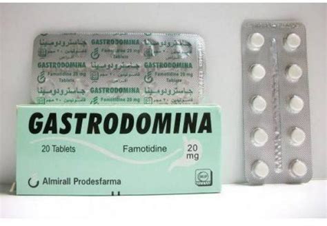 سعر دواء gastrodomina 20mg 20 tab.