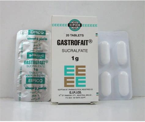 gastrofait 1 gm 20 tab.