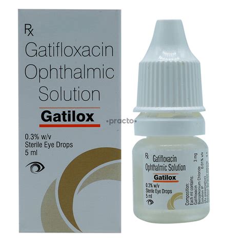 gatilox 0.3% ophthalmic soln. 15 ml