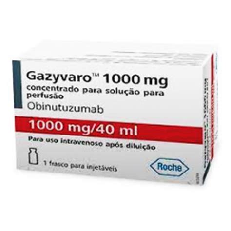 gazyvaro 1000mg/40ml vial i.v. inf.