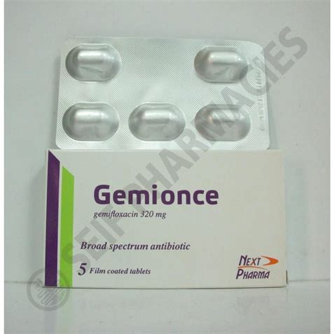 سعر دواء gemiflonce 320 mg 5 f.c. tab.