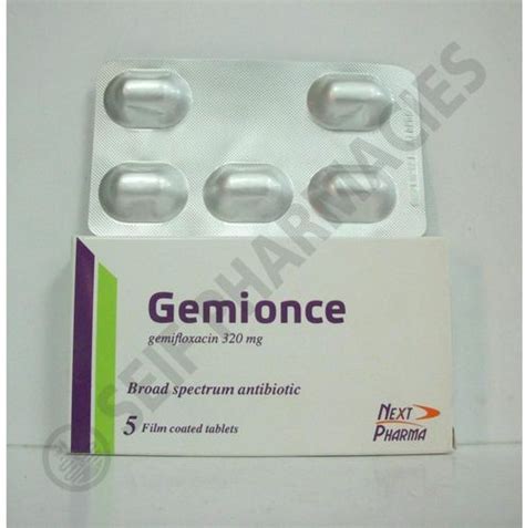 سعر دواء gemionce 320 mg 5 tab