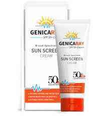 geneca ray sun screen spf 50+ cream 100 gm