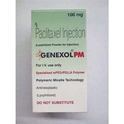 سعر دواء genexol 6mg/ml (30mg) i.v.infusion
