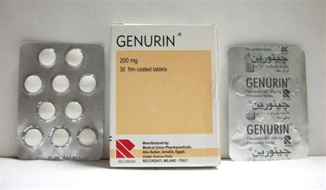 سعر دواء genurin 200mg 30 tab.