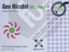 سعر دواء geo nicotal 750mg 30 s.r.tabs.