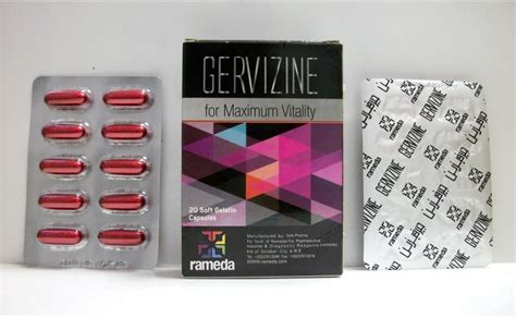 gervizine 20 caps.