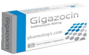 gigazocin 500mg 5 caps.