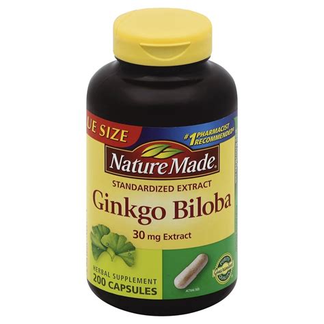 ginko biloba 30 capsules