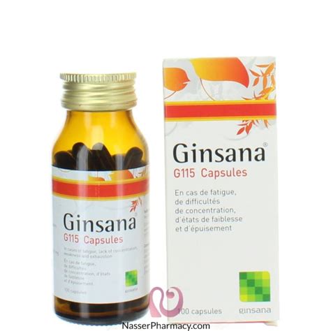 ginsana 100mg 30 soft gelatin caps.