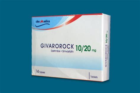 سعر دواء givarorock 10/20 mg 14 tab