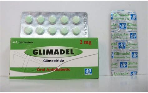 سعر دواء glimadel 2mg 20 f.c.tab.