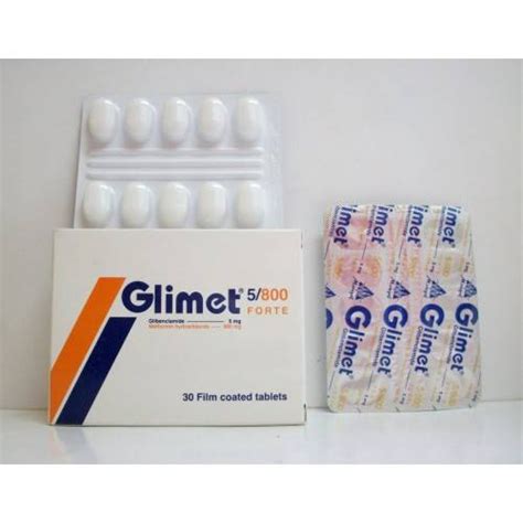 سعر دواء glimet forte 5/800 mg 30 f.c.tab.