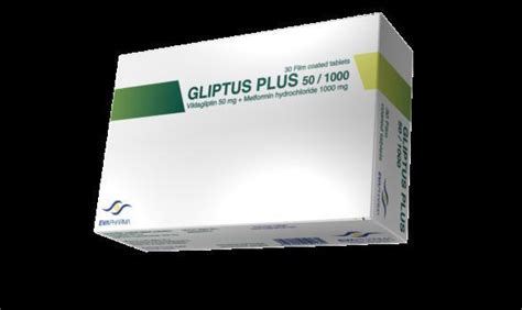 gliptus plus 50/1000mg 30 tablets