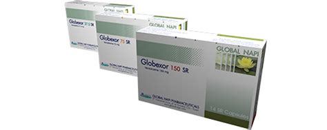 سعر دواء globexor 150 mg 14 caps.