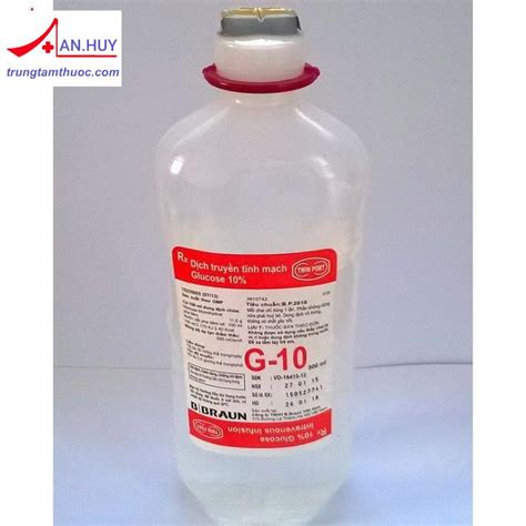 glucose 10% w/v (500ml) i.v.inf. (rub. cap)