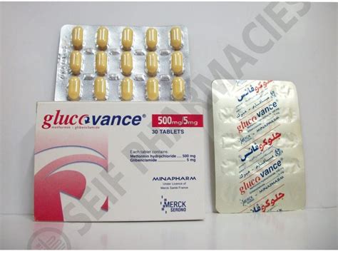 سعر دواء glucovance 500/5mg 30 f.c.tab.