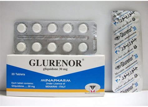 glurenor 30mg 20 tab.