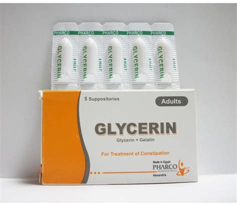 سعر دواء glycerin adult 5 supp. (pharco)