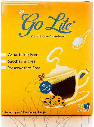 سعر دواء go lite sweetener 1 gm*50 sachets