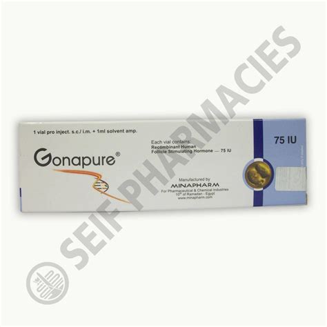 سعر دواء gonapure 75 i.u./ml i.m./s.c. amp.