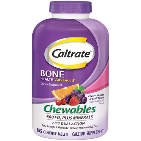 gravi calcium 20 chewable tabs.