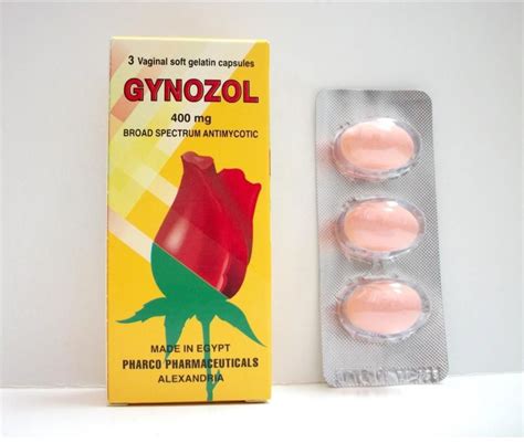 gynozol 400mg 3 vag. ovules