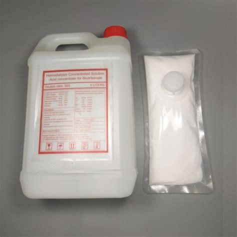 haemodialysis concentrated solution (liquid acetate concentration)