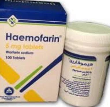 سعر دواء haemofarin 3mg 100 tab.