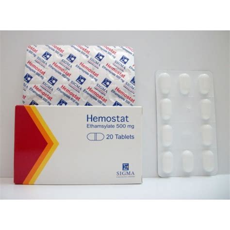 haemostat 250mg 20 tab.