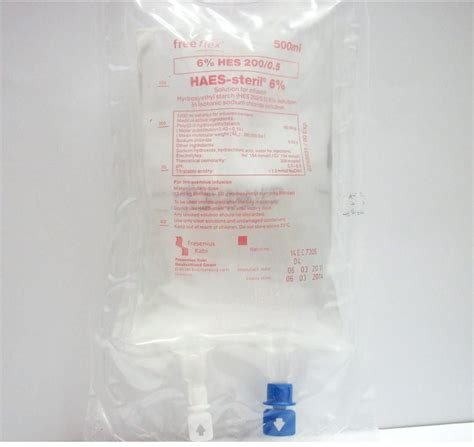 haes steril 500 ml inf