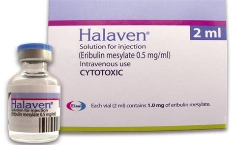 halaven 1 mg/2ml i.v. vial