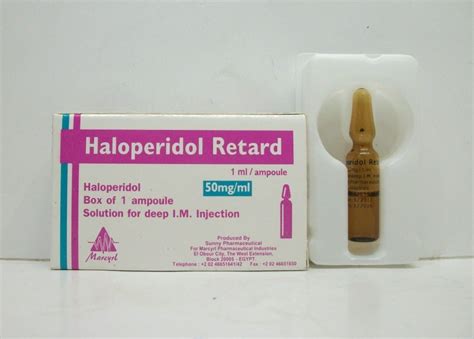 سعر دواء haloperidol retard 50mg/ml i.m.amp.