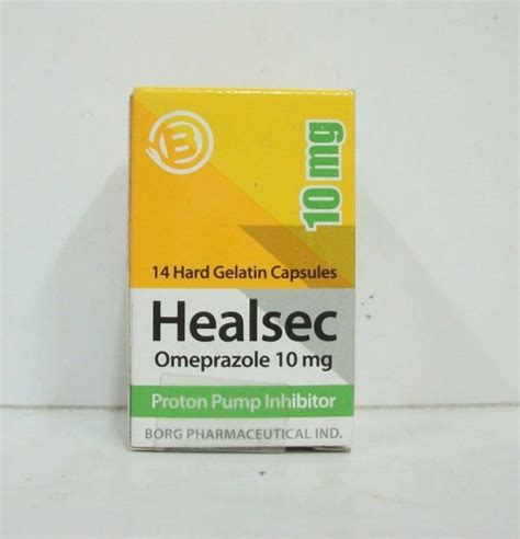 healsec 10mg 14 caps