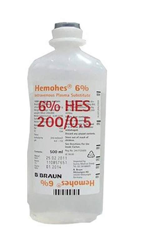 سعر دواء hemohes 6% i.v.infusion