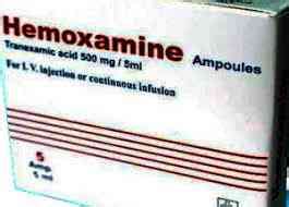 hemoxamine 500mg/5ml 5 amp.