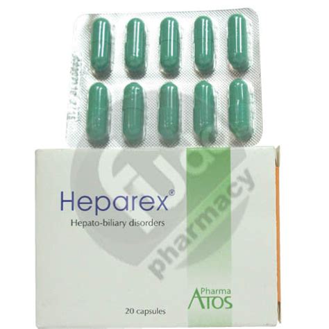 heparex 320mg 20 caps.