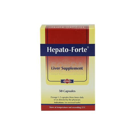 سعر دواء hepato-forte 30 caps.